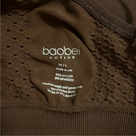 NWT Baobei Adore Maternity & Nursing Bralette. Color: Espresso. Size M/L - Picture 5 of 5